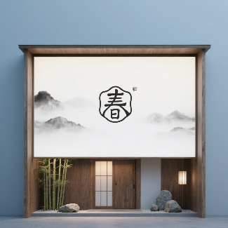 川剧变脸艺术对门头广告的视觉启发